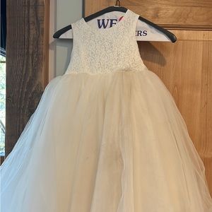 David’s Bridal Ball Gown with Heart Cutout 3T